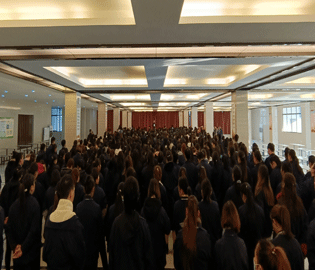 尊时凯龙人生就博科技召开2022年第一季度全员大会