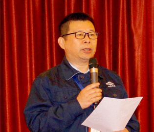尊时凯龙人生就博科技召开2023年第四季度全员大会