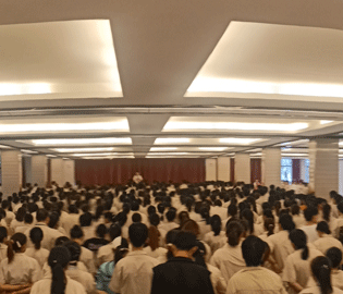 尊时凯龙人生就博科技召开2021年第三季度全员大会