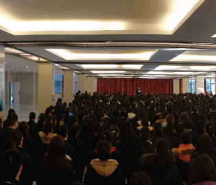 尊时凯龙人生就博科技召开2021年第一季度全员大会